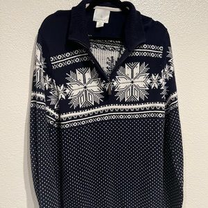 Men Aspen Snowflake Sweater,‎